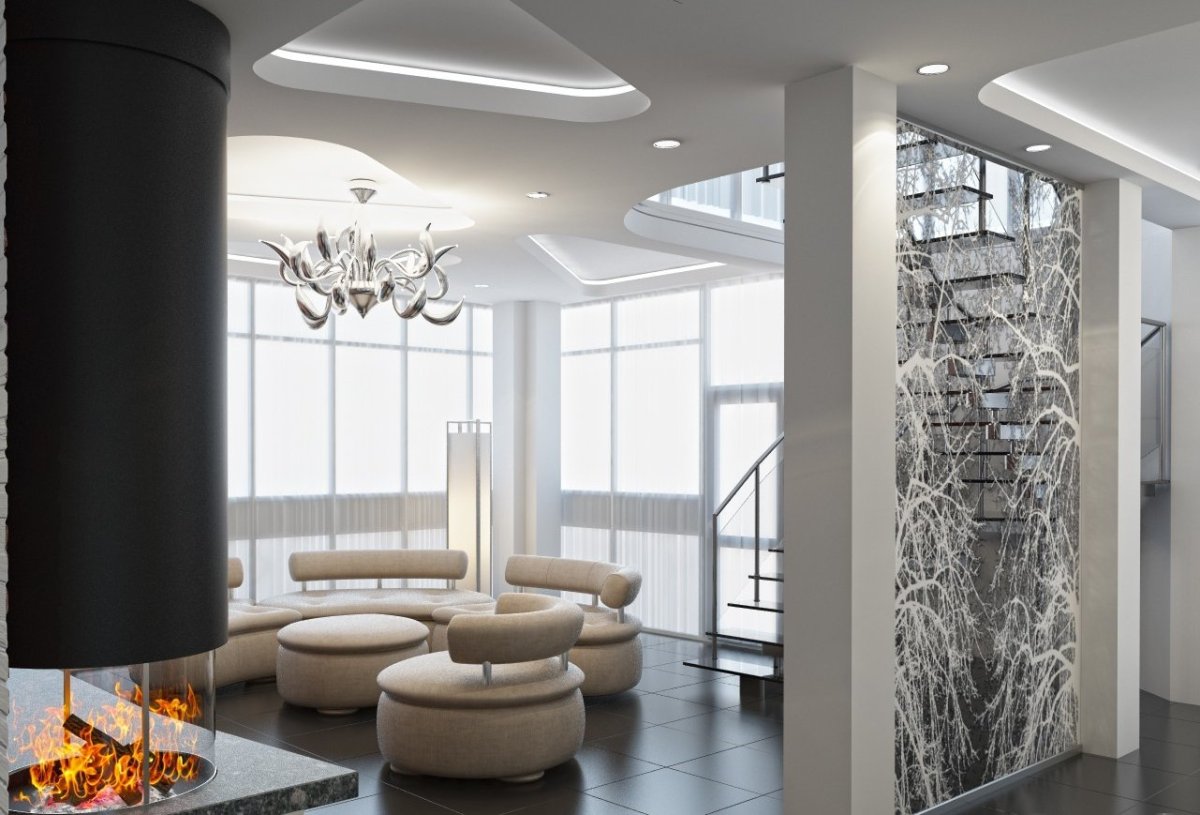 Колонна в современном стиле