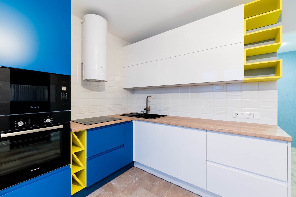 Фасад кухни белый Touch Gloss