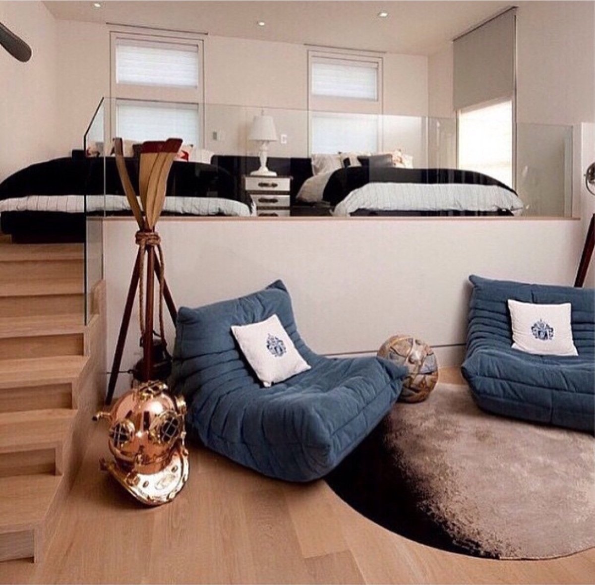 Кровать в стиле Контемпорари