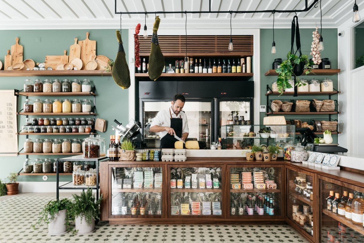 Уголок для кофе на кухне