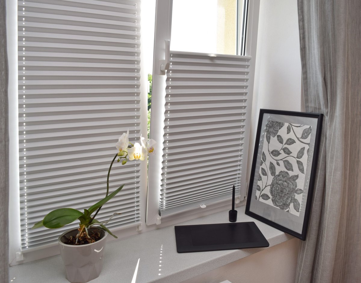 Шторы плиссе блэкаут Базик