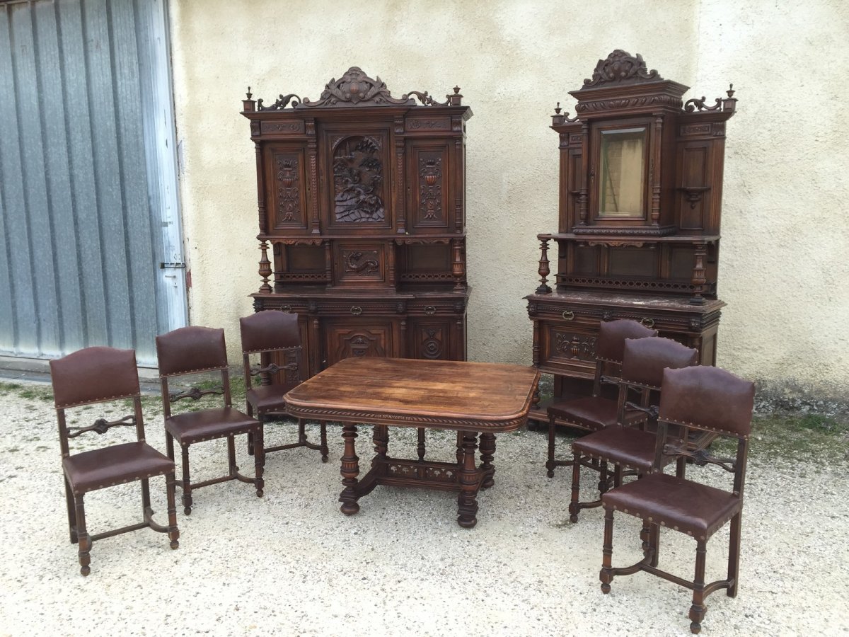 Сервант антиквариат Ренессанс