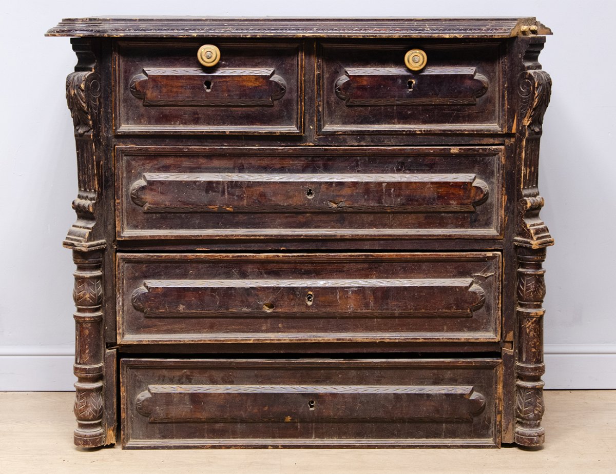 Винтаж стиль состаренная мебель