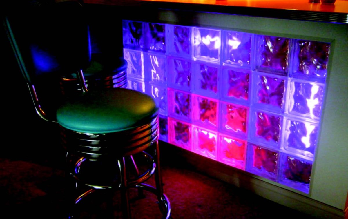 Стеклоблоки кирпичи