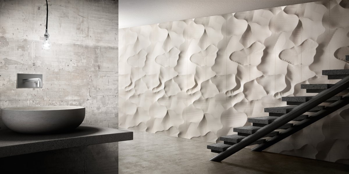 Камин отделанный камнем