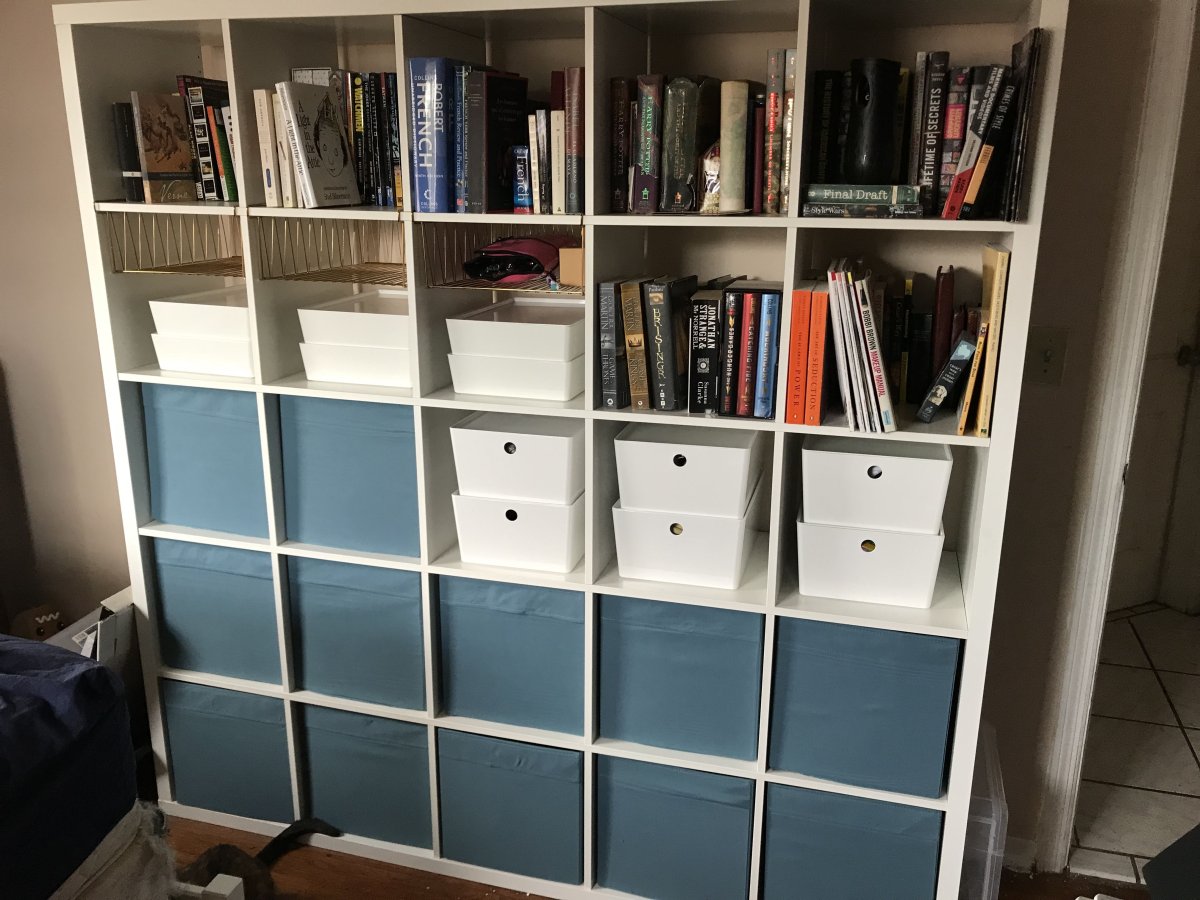 Стеллаж икеа каллакс 5