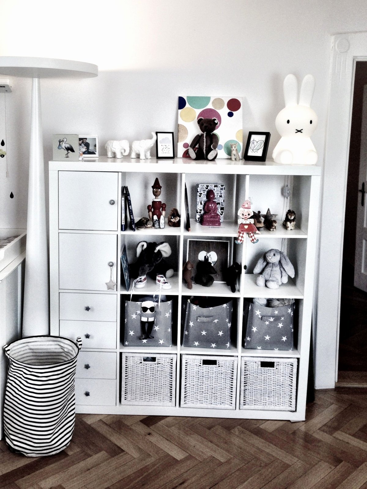 Kallax каллакс стеллаж, белый147x147 см