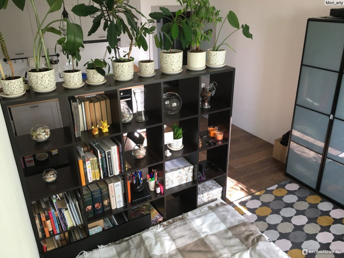 Каллакс стеллаж с 4 вставками икеа