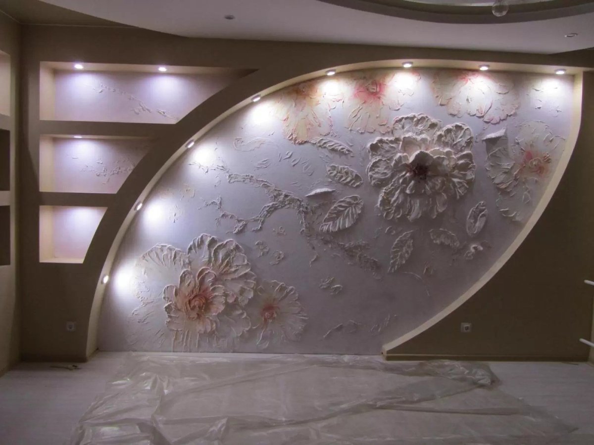 Барельефы из гипса