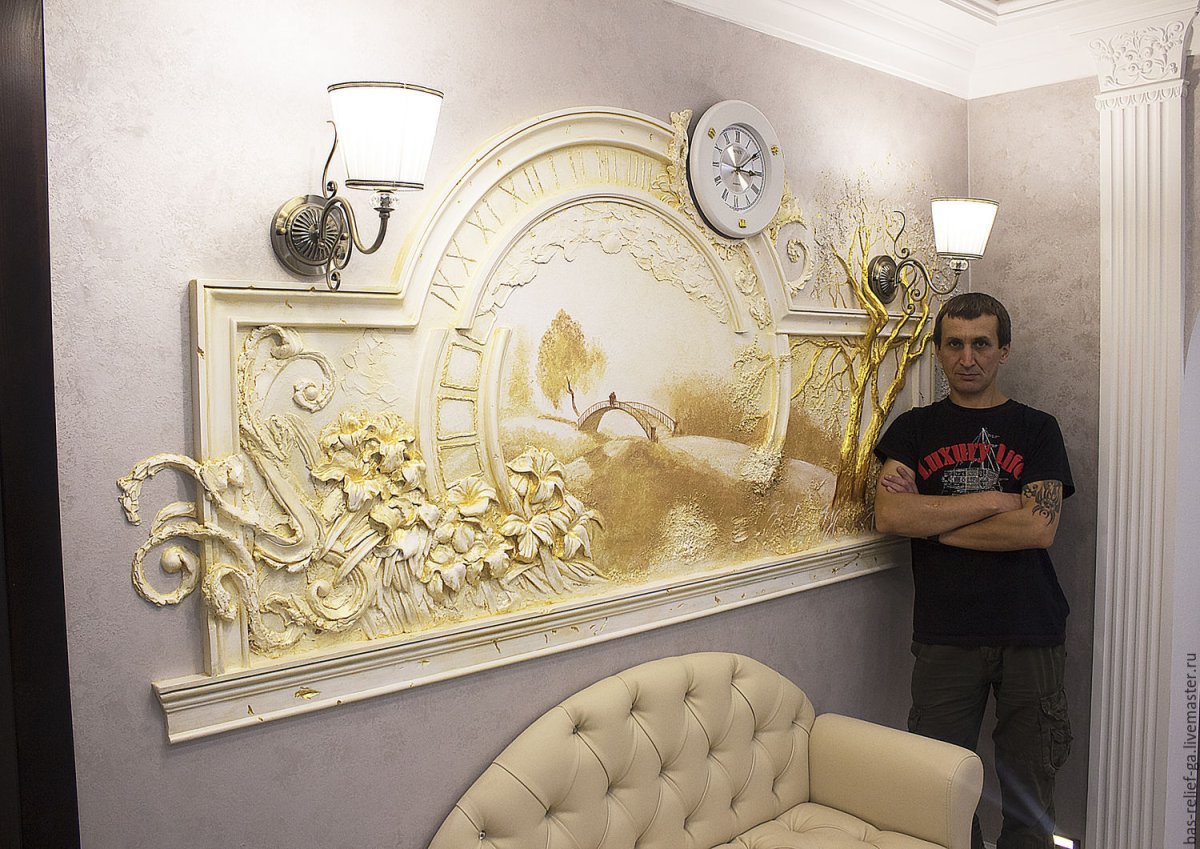 Декоративная штукатурка арт деко