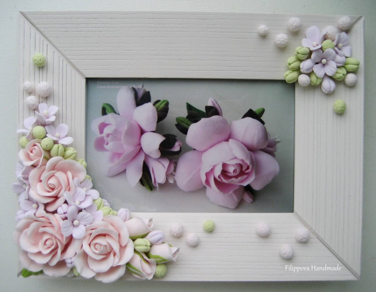 Сухоцветы в рамке