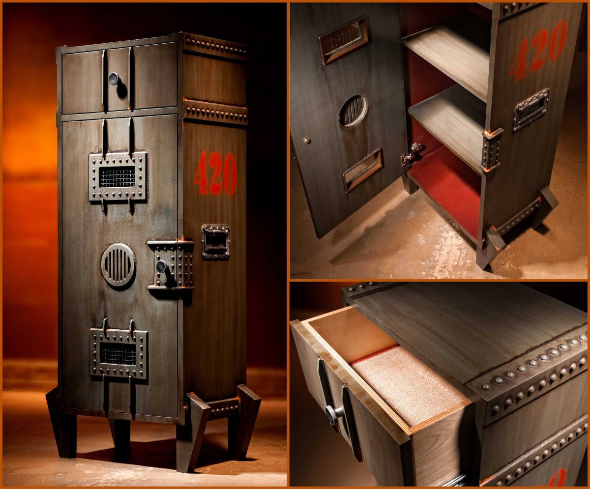 Шкаф стимпанк