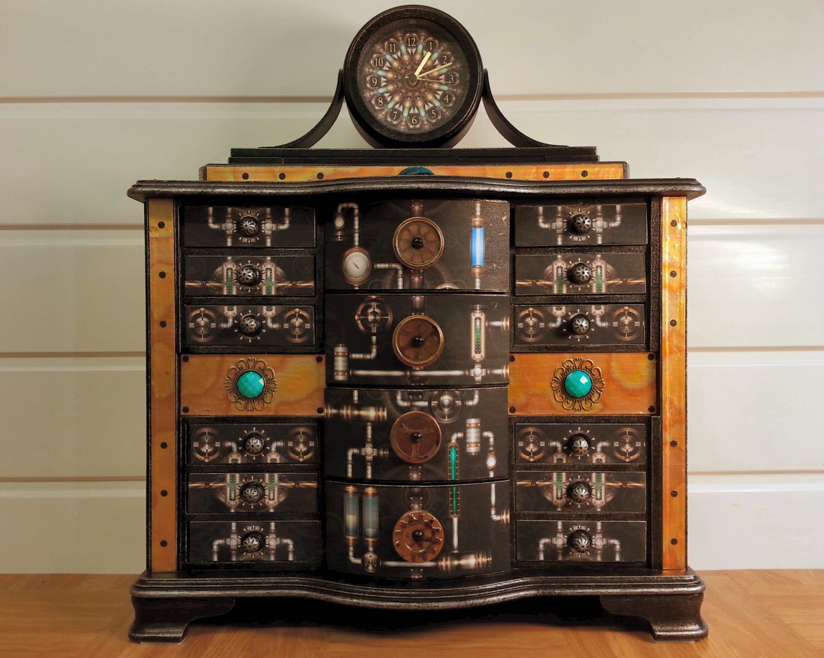 Стол в стиле стимпанк