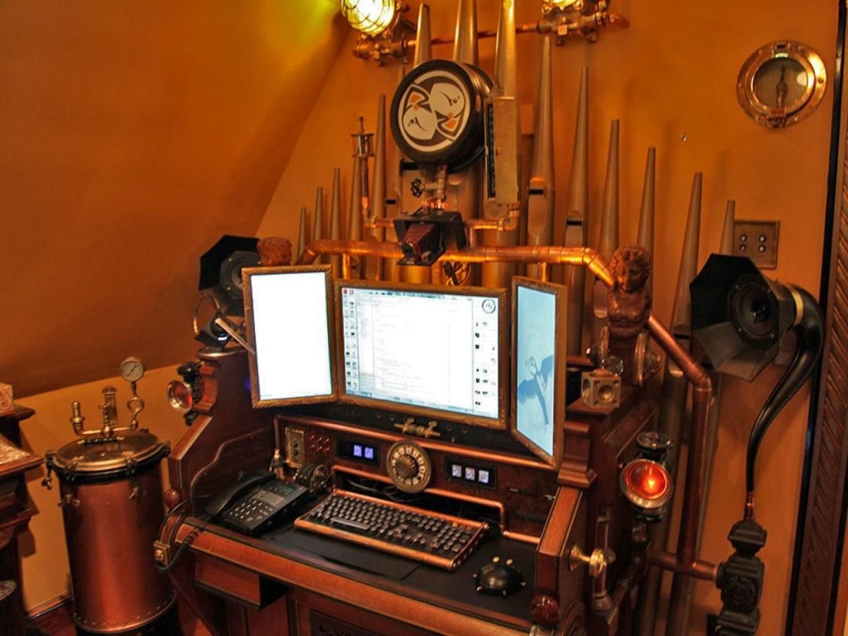 Steampunk Style печь