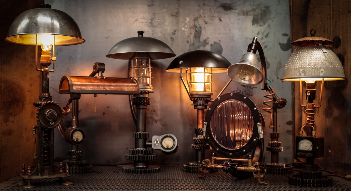 Компьютер в стиле стимпанк