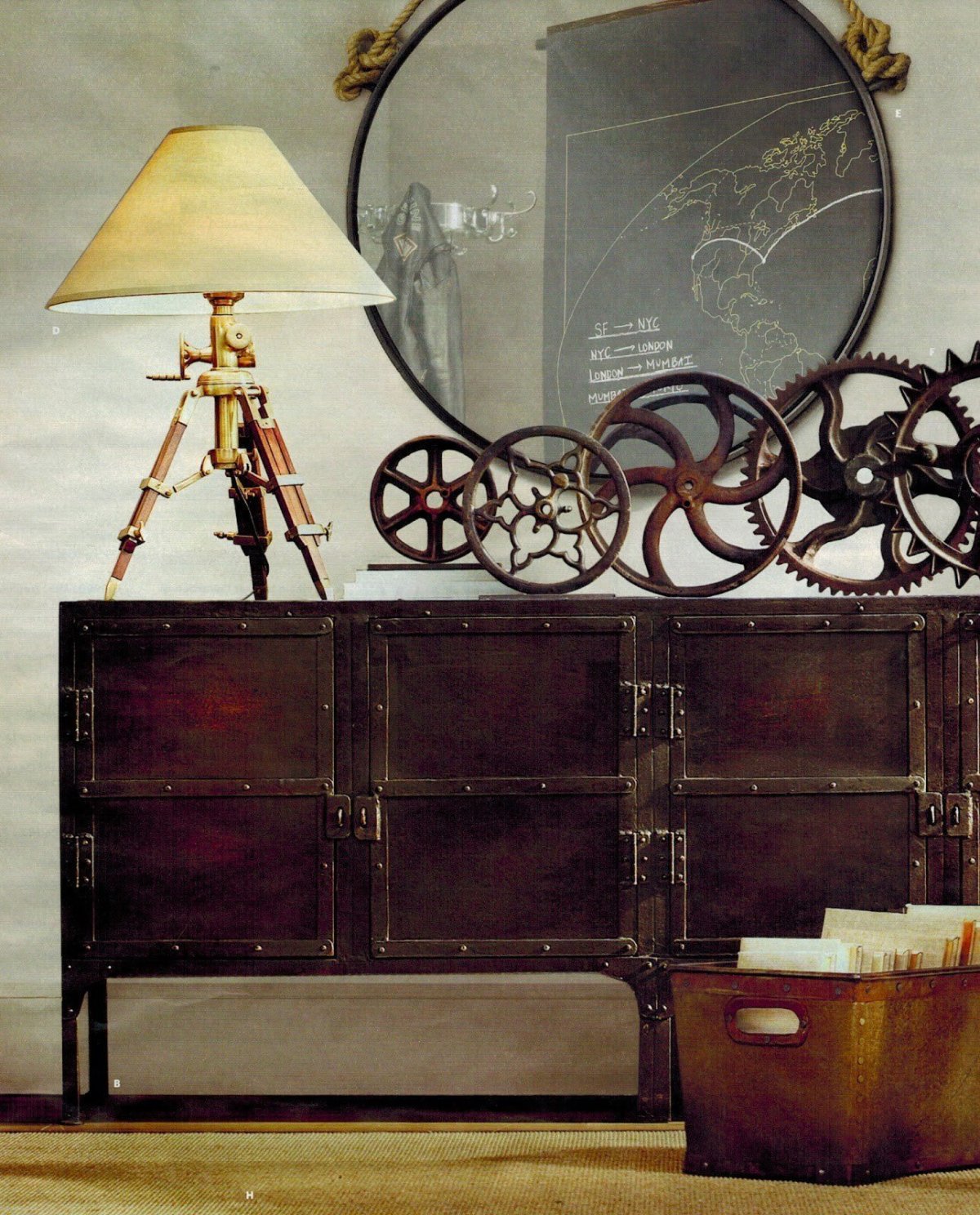 Стимпанк шкафчик