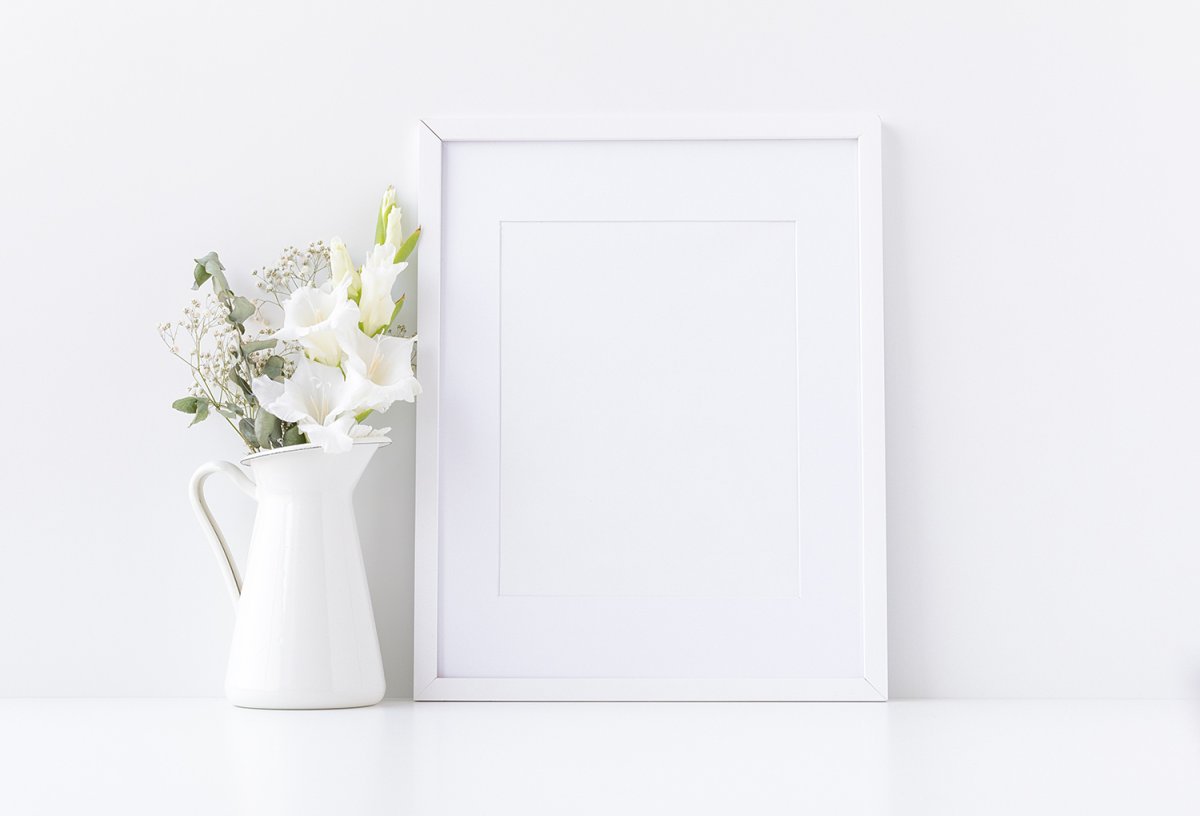 Белый интерьер