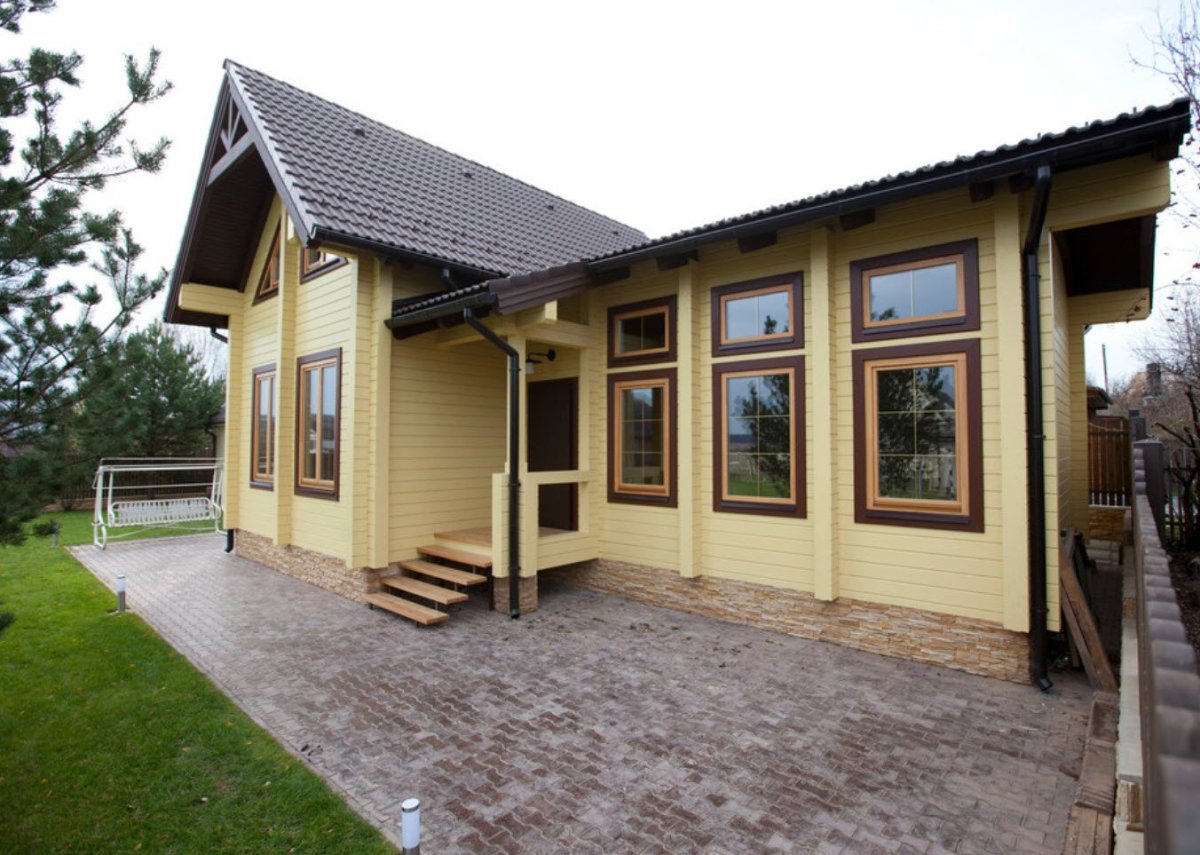 Имитация бруса профиль UYV