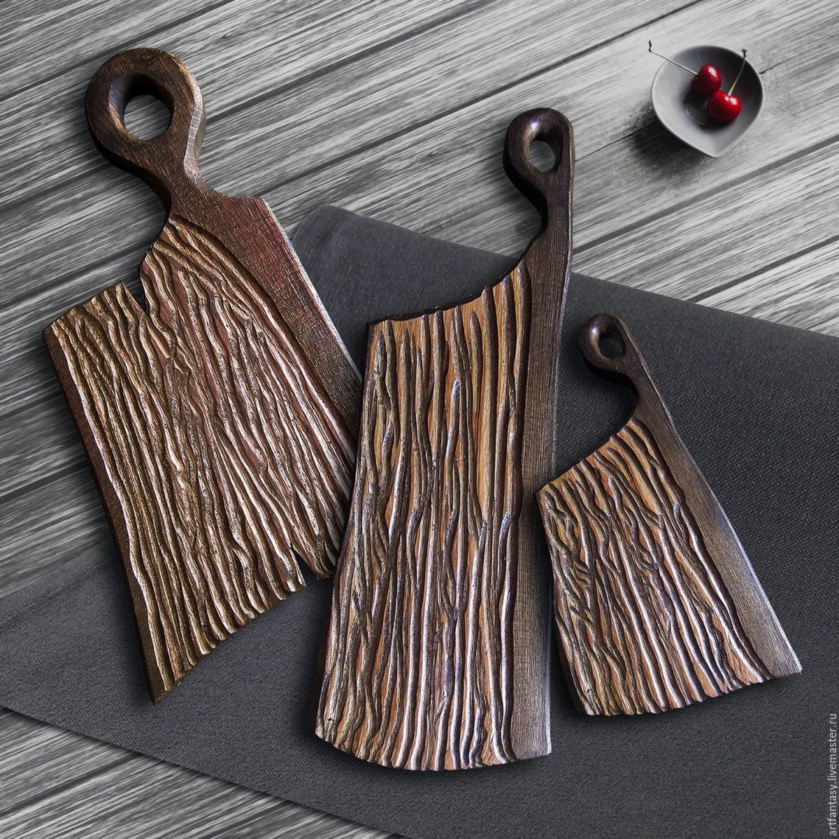 Дизайнерские разделочные доски из дерева