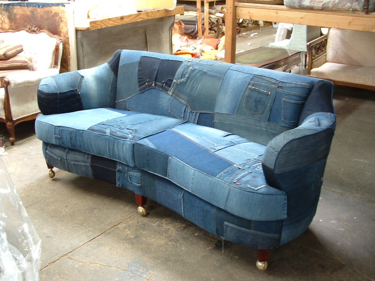 Диван под джинс