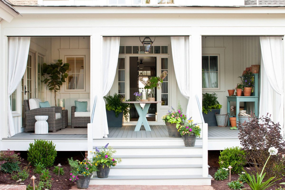 Крыльцо фармхаус