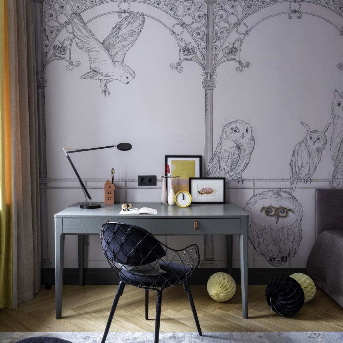 Роспись стен в стиле Минимализм