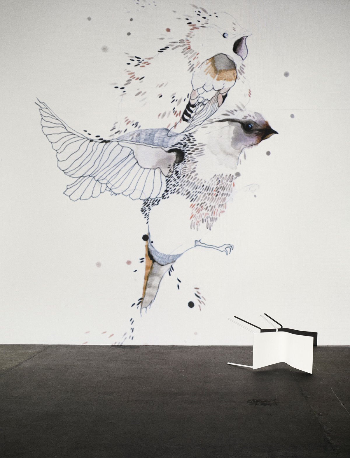 Роспись стен в стиле Минимализм