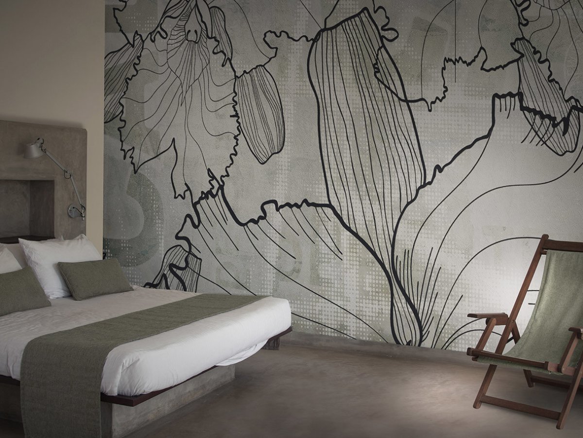 Роспись стен Хай тек