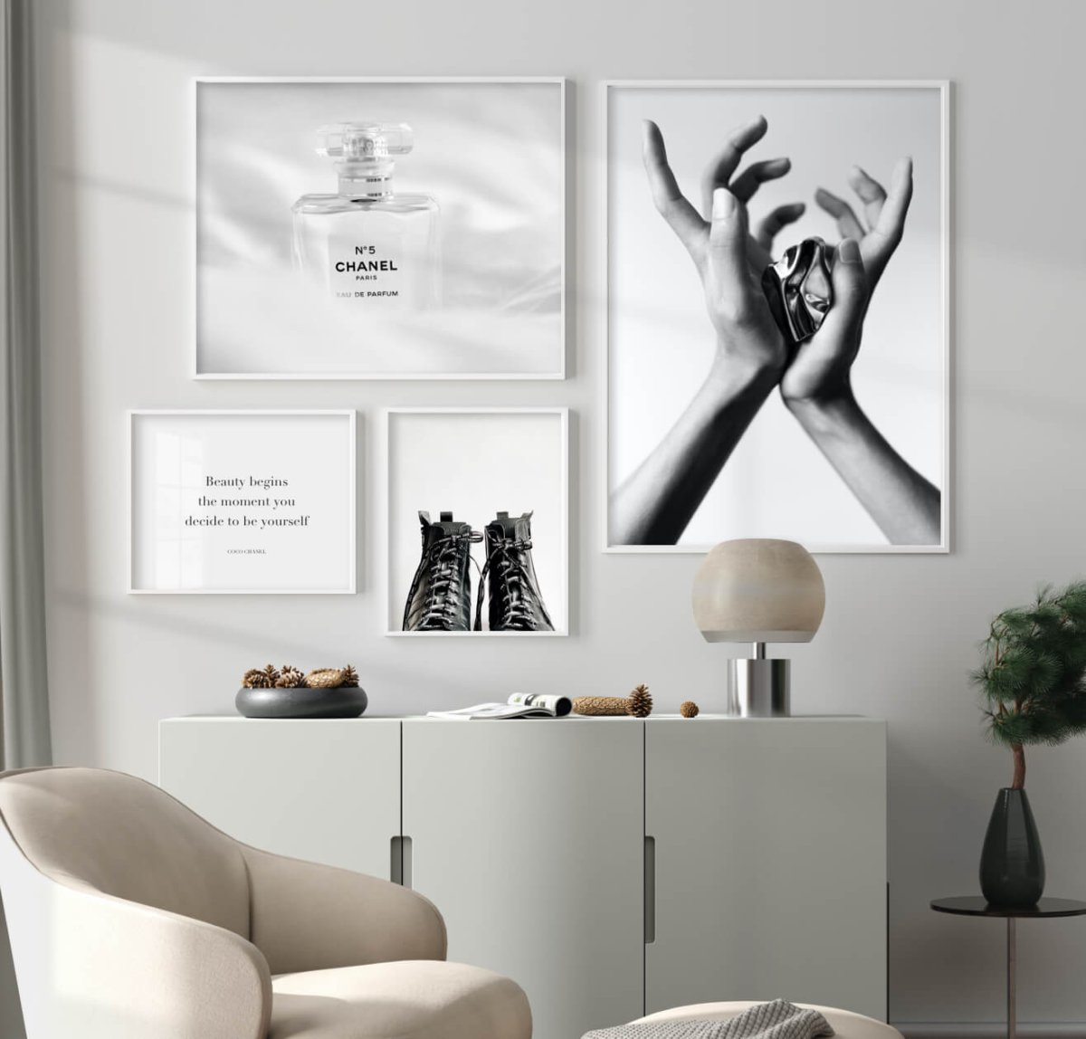 Постеры для интерьера Шанель