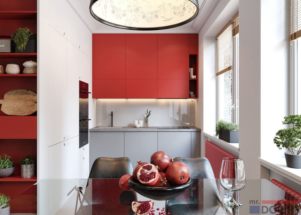 Круглая кухня