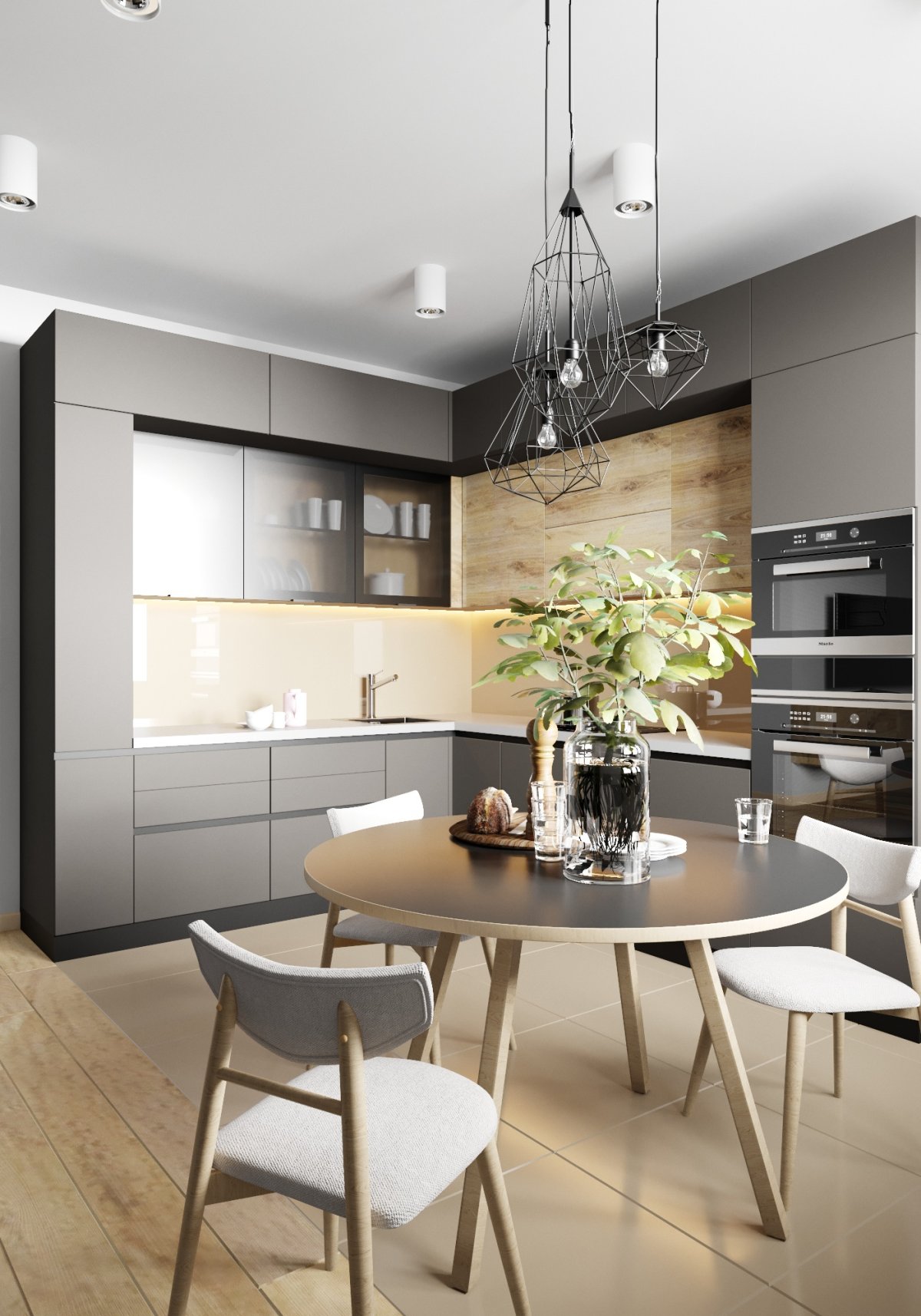 Столешница береза Сандал 521