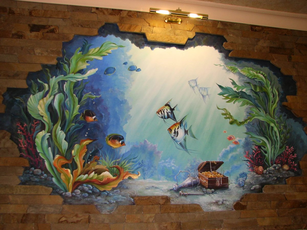 Декоративная роспись стен