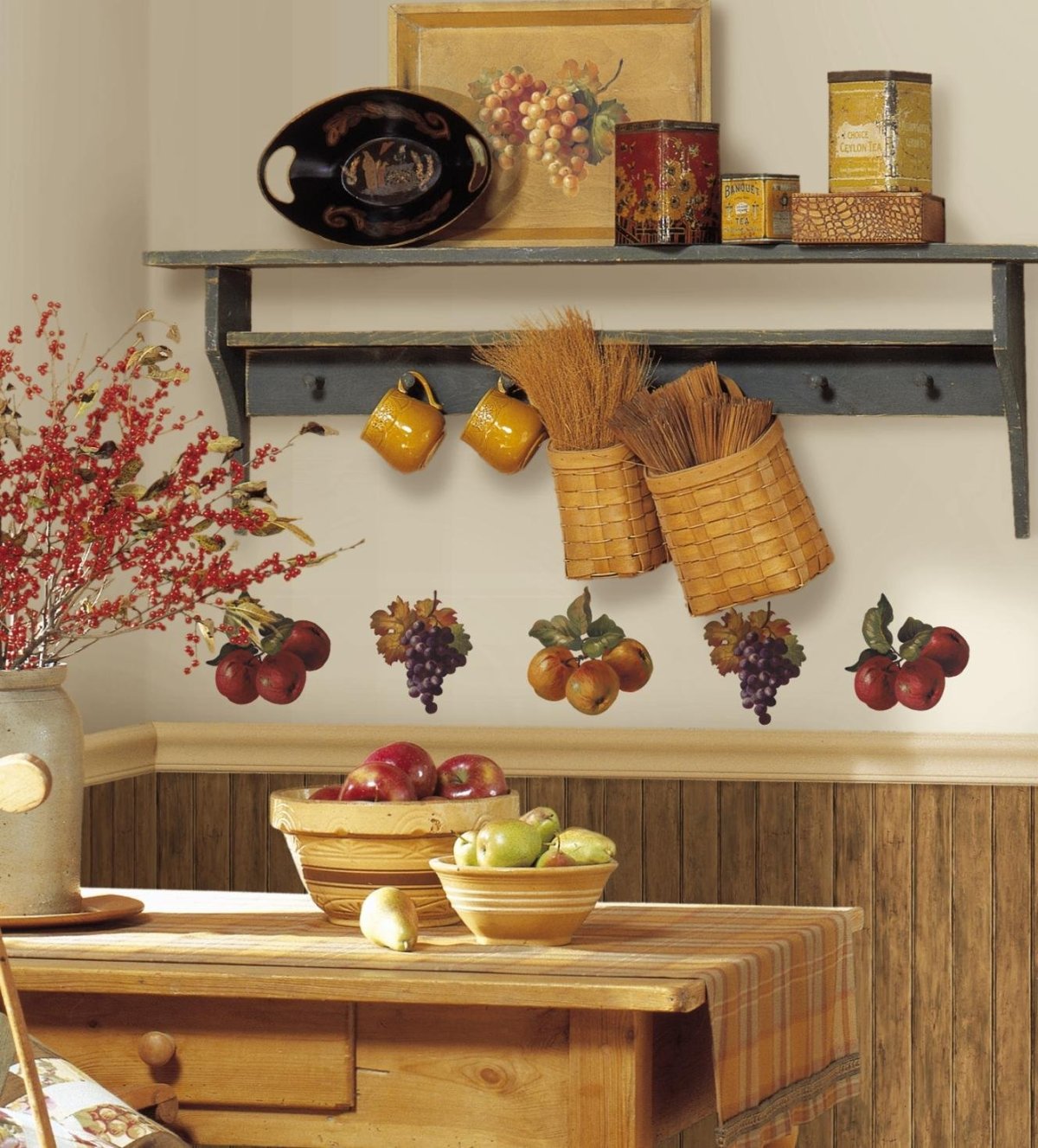 Интересный декор для кухни