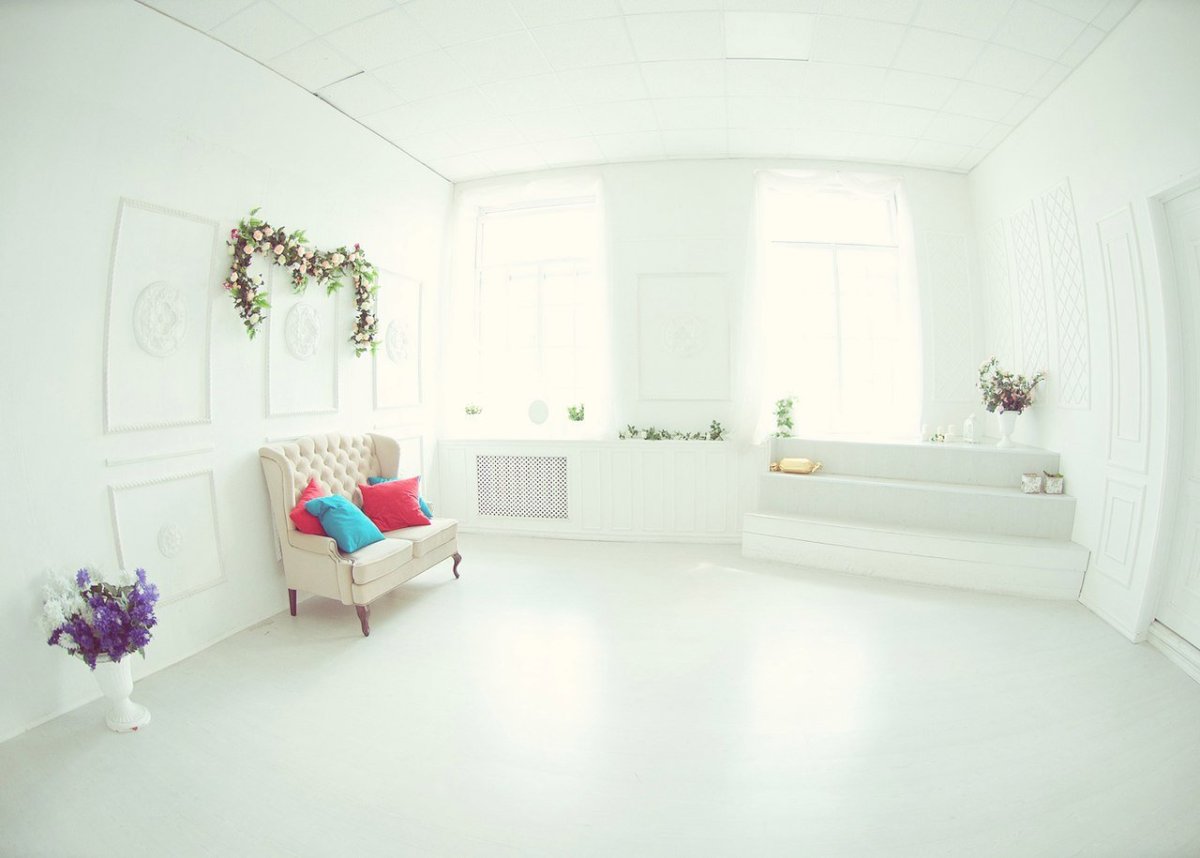 Светлые залы для фотосессии