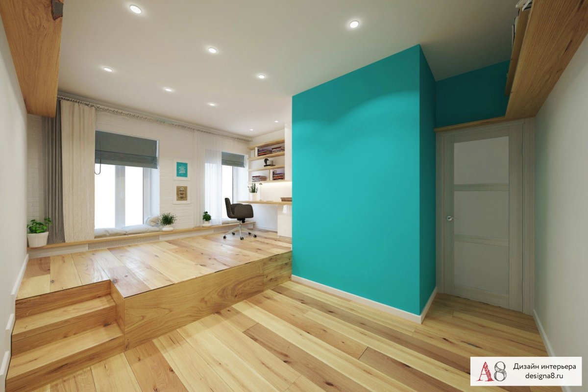 Подиум из ламината