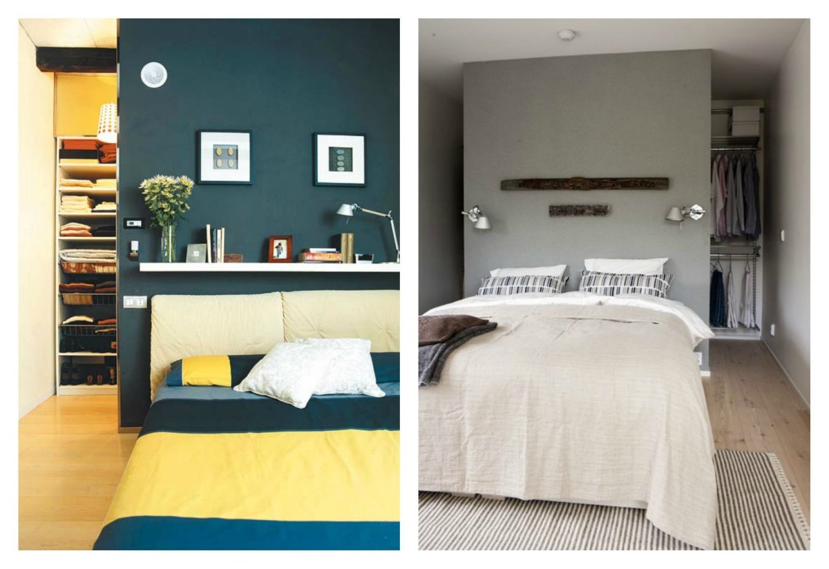 Гардероб за кроватью