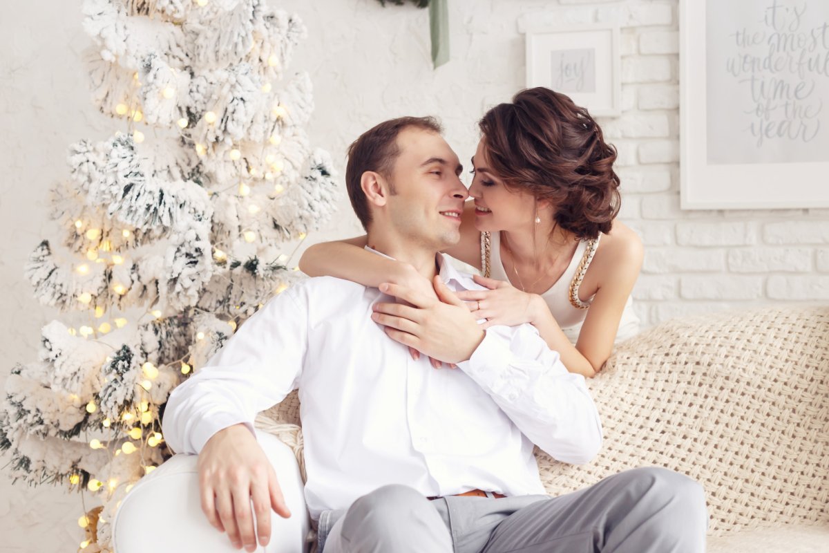 Фотосессия лав стори в студии