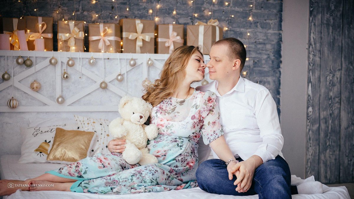 Парная фотосессия в студии