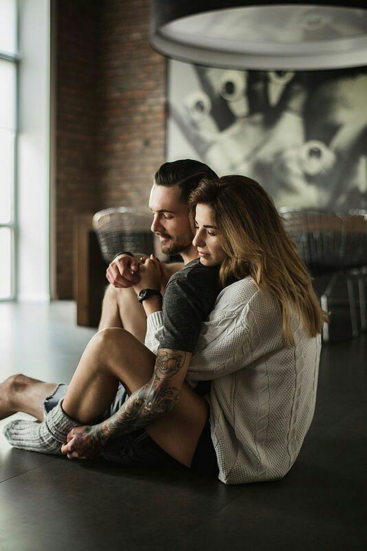 Романтичная фотосессия в студии