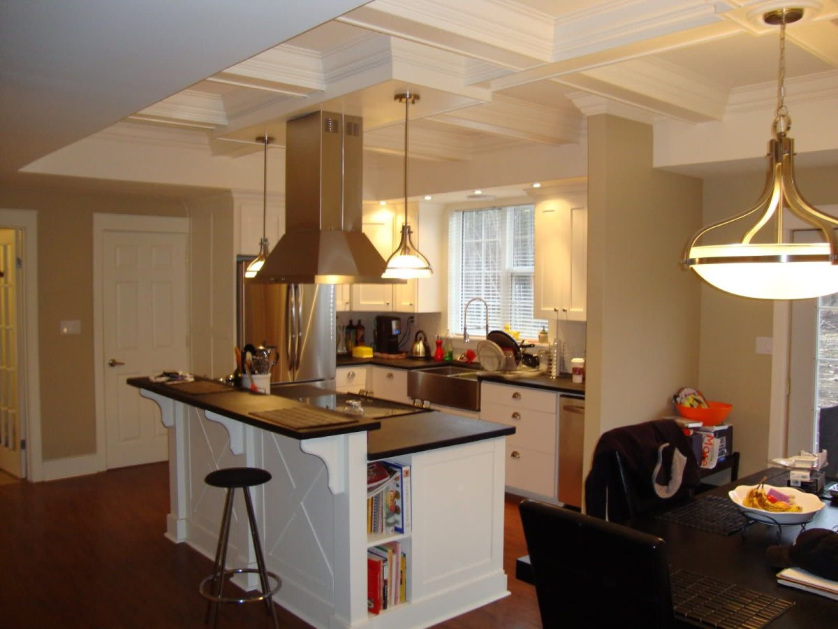 Остров с барной стойкой для кухни