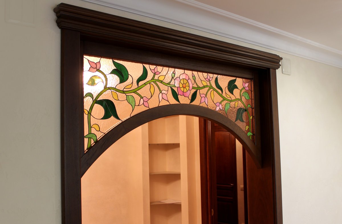 Витраж арка