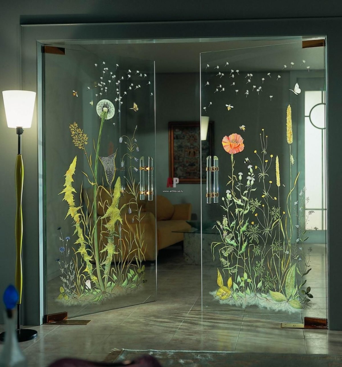 Декор стекла