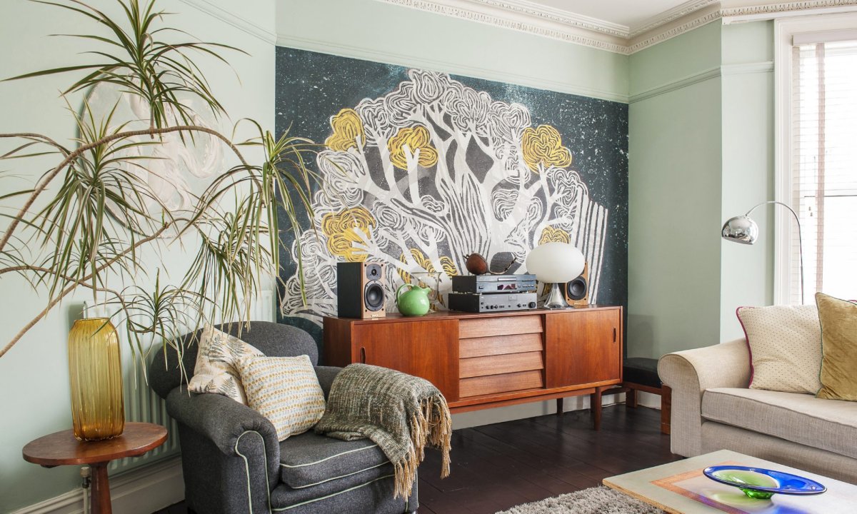 Трафарет камуфляж камыш