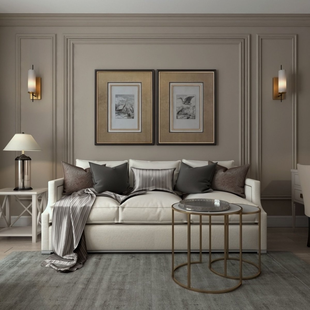 Интерьер в неоклассике