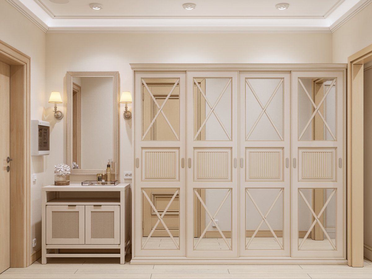 Шкаф современная классика