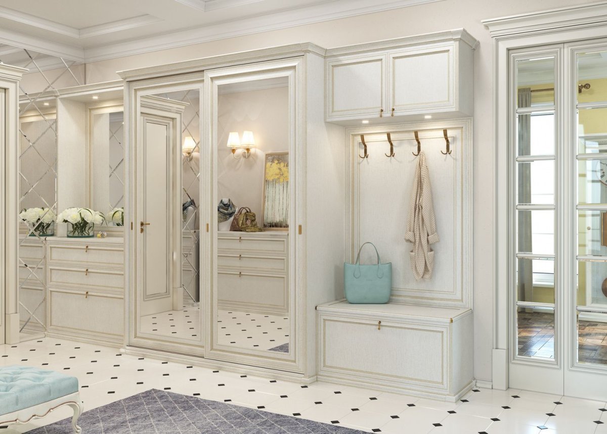 Классический шкаф купе