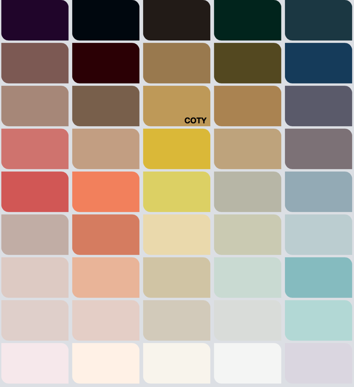 Цветовая палитра Дюлакс