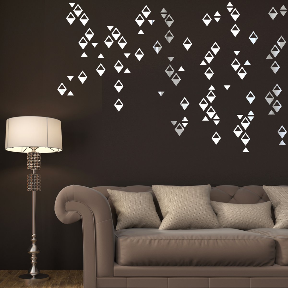 Декор на стену звезды