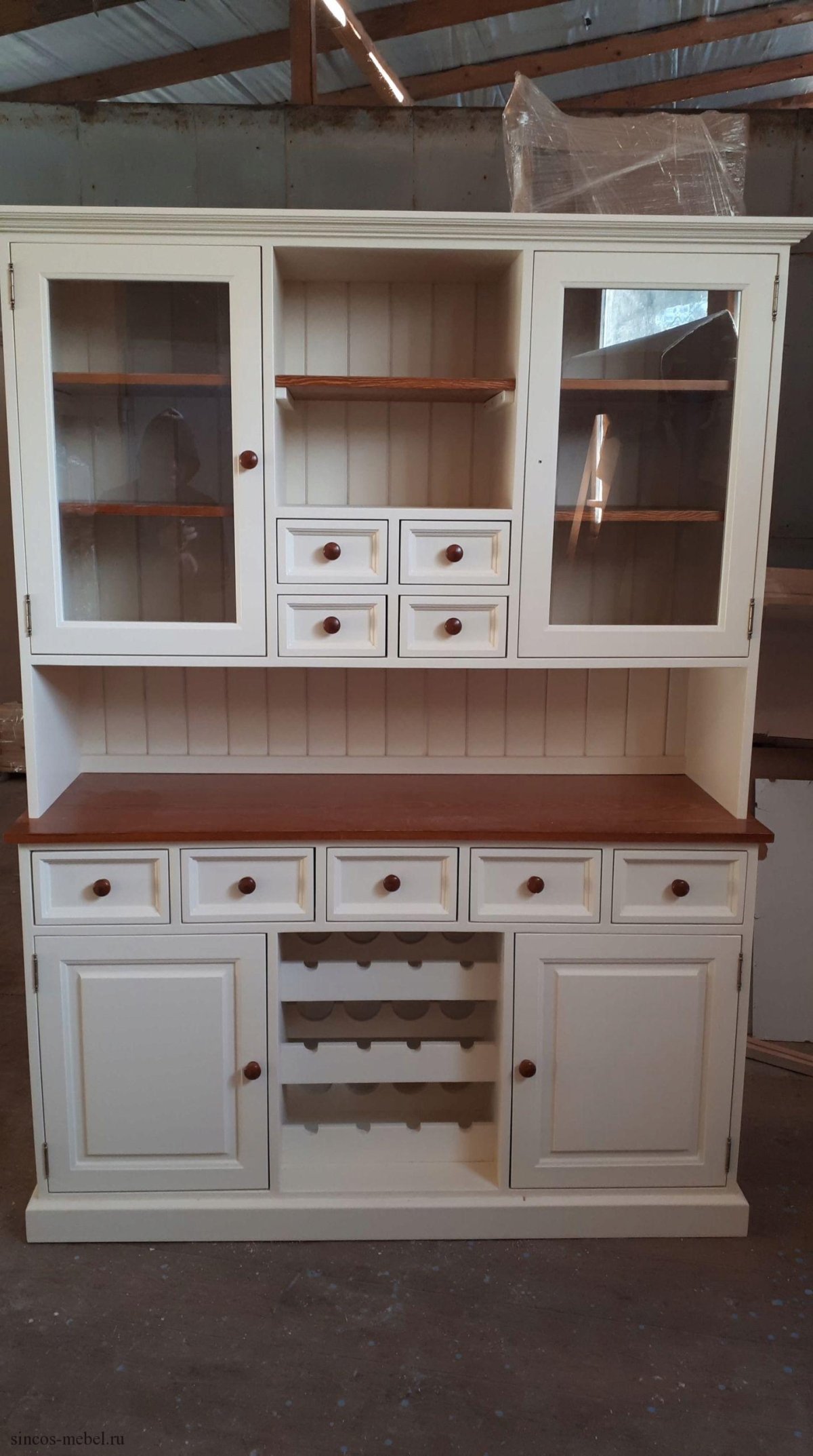 Буфет Милано МДФ белый