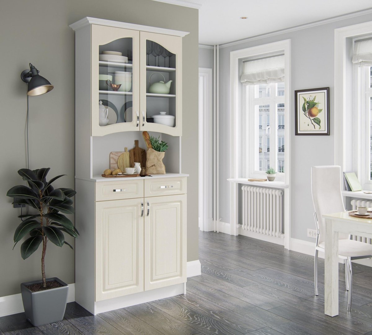 Буфет с мойкой для кухни